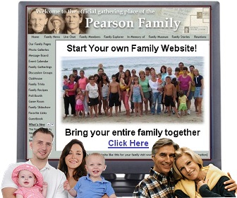 Start your own family website